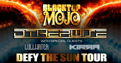 DIRTBAG Artists KIRRA join Blacktop Mojo and Otherwise for DEFY THE SUN tour