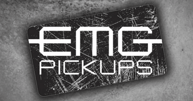 Dirtbag produced more EMG Pickups' custom merch