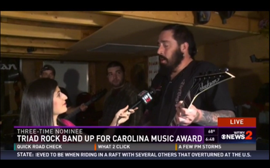 Dirtbag Artists "WHAT HAPPENED YESTERDAY" nominated for Carolina Music Award