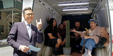 FLAW gets a new van, courtesy of Colbert