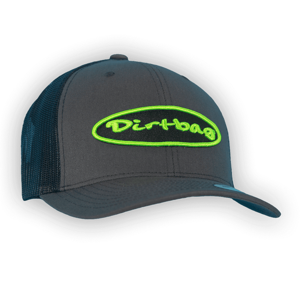 CLASSIC - Grey Curved Bill Trucker Hat