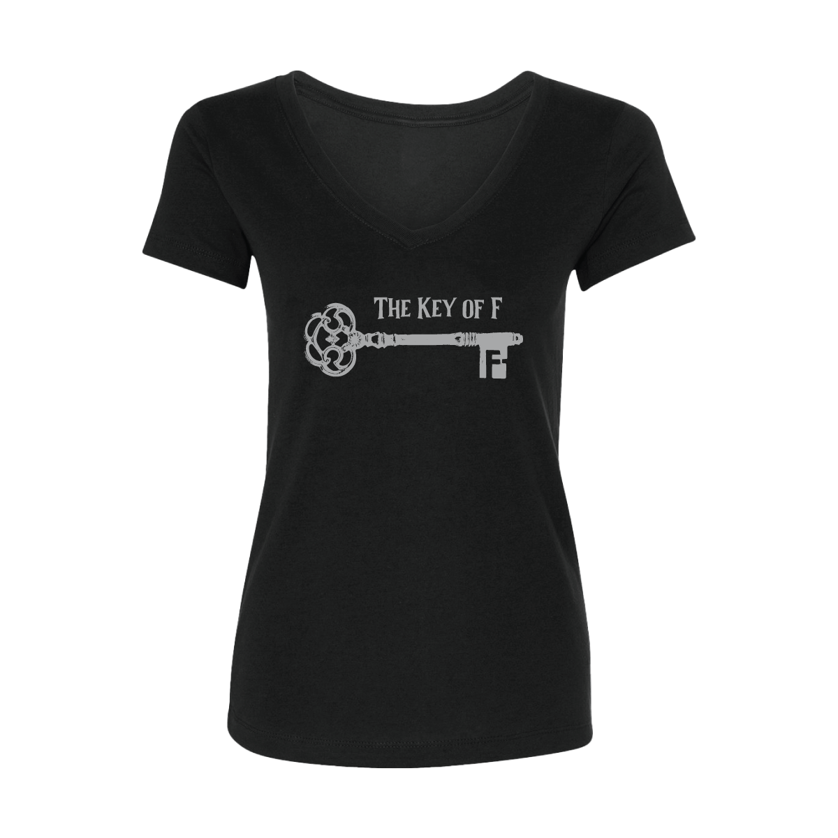 KEY OF F - Women's V-Neck