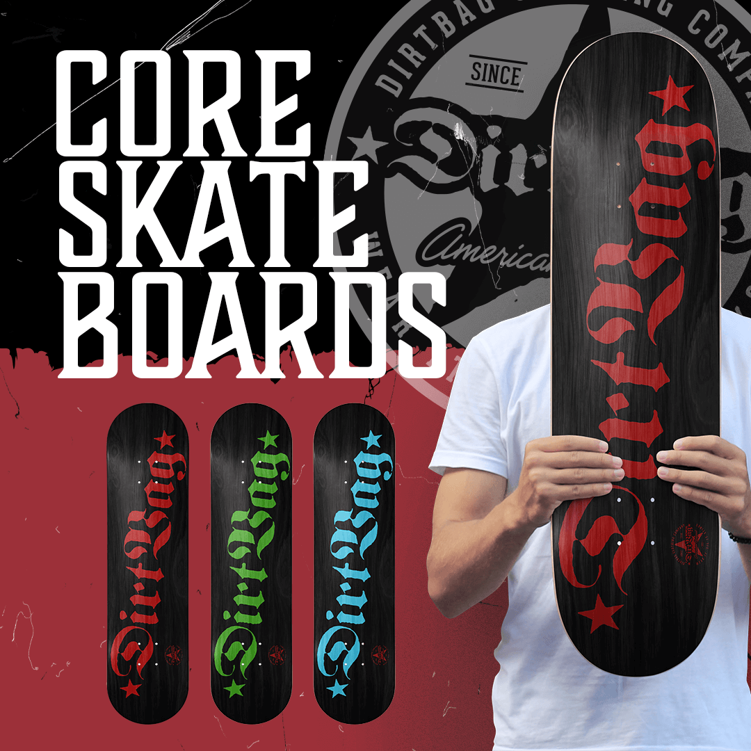 apotheker Staat Edele TRICK DECK - CORE - Perfect skate deck – Dirtbag Clothing